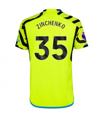 Arsenal Oleksandr Zinchenko #35 Replica Away Stadium Shirt 2023-24 Short Sleeve